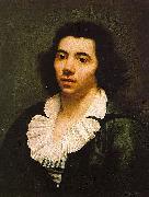 Anne-Louis Girodet de Roussy-Trioson Self portrait painting